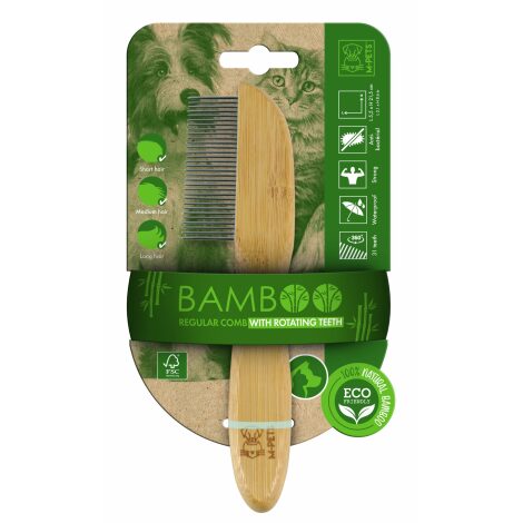 M-PETS_10119699 BAMBOO Regular Comb TAG_3D sim